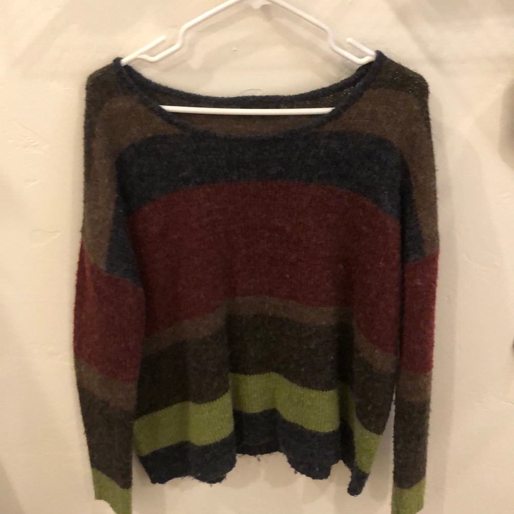 stripped sweater